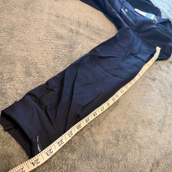 Tyndale Women's Workwear FR Button Up Work Shirt Long Sleeve Navy‎ K173T NWT - Picture 6 of 6